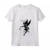HapTiger Peter Pan Tinker Bell Pixie Dust Silhouette Maglietta con Collo a V - Officially Licensed Disney Apparel for Fans