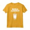 Boba Addict Funny Bubble Tea Boba Addict Maglietta - Cute Boba Apparel for Milk Tea Lovers