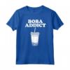 Boba Addict Funny Bubble Tea Boba Addict Maglietta - Cute Boba Apparel for Milk Tea Lovers