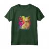 HapTiger Pixar Up Dug Watercolor Rainbow Maglietta - Officially Licensed Apparel for Pixar Fans - Adventure is Out There