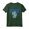 Disney and HapTiger's Monsters U Sulley and Mike Paint Drip Maglietta - Official Merchandise for Boys, Girls, Men, and Women - Scare students at Monsters U!