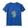 Disney and HapTiger's Monsters U Sulley and Mike Paint Drip Maglietta - Official Merchandise for Boys, Girls, Men, and Women - Scare students at Monsters U!