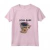 Donna Divertente Design di Tè Boba - Funny Boba Babe Milk Tea Maglietta con Collo a V - Ideale per gli Amanti del Tè alle Bolle