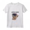Donna Divertente Design di Tè Boba - Funny Boba Babe Milk Tea Maglietta con Collo a V - Ideale per gli Amanti del Tè alle Bolle