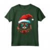 Pixie Bob Cat Christmas Graphic Tee per Uomo Donna - Maglietta Divertente di Natale - Regalo Unico per Tutta la Famiglia