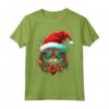Pixie Bob Cat Christmas Graphic Tee per Uomo Donna - Maglietta Divertente di Natale - Regalo Unico per Tutta la Famiglia