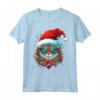 Pixie Bob Cat Christmas Graphic Tee per Uomo Donna - Maglietta Divertente di Natale - Regalo Unico per Tutta la Famiglia
