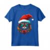 Pixie Bob Cat Christmas Graphic Tee per Uomo Donna - Maglietta Divertente di Natale - Regalo Unico per Tutta la Famiglia