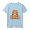 Cute Bear & Boba Tea - Kawaii Maglietta Bubble Tea Anime - Ideale come Regalo Divertente