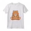 Cute Bear & Boba Tea - Kawaii Maglietta Bubble Tea Anime - Ideale come Regalo Divertente