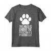 This House is Under the Protection of a Pixiebob Cat - Funny Pixiebob Cat Gift T-shirt - Ideal for Cat Lovers