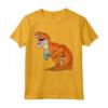 Bubble Tea Dinosaur Boba Latte Tea Boba Dino Bobasaurus Rex Maglietta - Regalo Divertente per Amanti delle Bevande Boba e Dinosauri