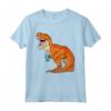 Bubble Tea Dinosaur Boba Latte Tea Boba Dino Bobasaurus Rex Maglietta - Regalo Divertente per Amanti delle Bevande Boba e Dinosauri