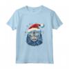 Pixie Bob Cat Christmas Graphic Tee - Maglietta divertente per uomo e donna - Ideale come regalo di Natale per tutta la famiglia