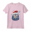 Pixie Bob Cat Christmas Graphic Tee - Maglietta divertente per uomo e donna - Ideale come regalo di Natale per tutta la famiglia