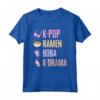 K-Pop Ramen Bubble Tea Boba Giapponese Noodles Ciotola Kpop Maglietta - Regalo Unico per Amanti del K-Pop e del Tè Boba Giapponese - Ideale per Compleanno, Natale o Halloween