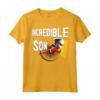 HapTiger Pixar Incredibles 2 Dash Incredible Son Portrait Maglietta - Officially Licensed Apparel for Kids