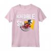 HapTiger Pixar Incredibles 2 Dash Incredible Son Portrait Maglietta - Officially Licensed Apparel for Kids