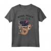 Funny Boba Tea Boba Peace and Sloth Lover Maglietta - Ideale per gli Amanti del Tè alla Boba e dei Bradipi - Regalo Divertente per Appassionati di Cibo Asiatico