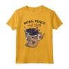 Funny Boba Tea Boba Peace and Sloth Lover Maglietta - Ideale per gli Amanti del Tè alla Boba e dei Bradipi - Regalo Divertente per Appassionati di Cibo Asiatico