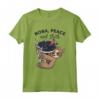 Funny Boba Tea Boba Peace and Sloth Lover Maglietta - Ideale per gli Amanti del Tè alla Boba e dei Bradipi - Regalo Divertente per Appassionati di Cibo Asiatico