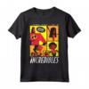 HapTiger Pixar Incredibles Box Comic Retro Maglietta - Officially Licensed Apparel for Fans