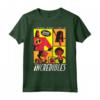 HapTiger Pixar Incredibles Box Comic Retro Maglietta - Officially Licensed Apparel for Fans