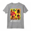HapTiger Pixar Incredibles Box Comic Retro Maglietta - Officially Licensed Apparel for Fans