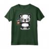 Bubble Boba Tea Kawaii Panda Bear Gift Maglietta - Cute Cartoon Design for Bubble Tea Lovers and Panda Enthusiasts