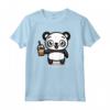Bubble Boba Tea Kawaii Panda Bear Gift Maglietta - Cute Cartoon Design for Bubble Tea Lovers and Panda Enthusiasts