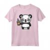 Bubble Boba Tea Kawaii Panda Bear Gift Maglietta - Cute Cartoon Design for Bubble Tea Lovers and Panda Enthusiasts