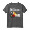 HapTiger Pixar Incredibles 2 Incredible Baby Portrait Maglietta - Officially Licensed Apparel for Kids - 18PXIT00088A-001 Included