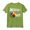 HapTiger Pixar Incredibles 2 Incredible Baby Portrait Maglietta - Officially Licensed Apparel for Kids - 18PXIT00088A-001 Included