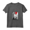 HapTiger Pixar UP Carl Russell Trumpet Red Balloon Maglietta con Collo a V - Officially Licensed Apparel for Fans of the UP Movie - Adventure is Out There!