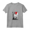 HapTiger Pixar UP Carl Russell Trumpet Red Balloon Maglietta con Collo a V - Officially Licensed Apparel for Fans of the UP Movie - Adventure is Out There!