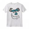 HapTiger Pixar Monsters Inc. Sulley Face Maglietta - Officially Licensed Pixar Apparel - Buy Online 16PXMU002WB