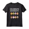 Milk Tea Funny Celebrate Diversity Bubble Tea Boba Gift Maglietta - Ideale per gli amanti del tè alle bolle o come regalo per gli amanti del cibo asiatico