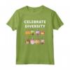 Milk Tea Funny Celebrate Diversity Bubble Tea Boba Gift Maglietta - Ideale per gli amanti del tè alle bolle o come regalo per gli amanti del cibo asiatico