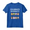 Milk Tea Funny Celebrate Diversity Bubble Tea Boba Gift Maglietta - Ideale per gli amanti del tè alle bolle o come regalo per gli amanti del cibo asiatico