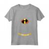 HapTiger Pixar Incredibles Costume Maglietta con Collo a V - Officially Licensed Apparel for Fans - Buy Now!
