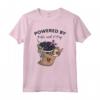 Divertente Regalo di Tè - Powered by Boba and K-Pop Korean Son - Maglietta Tè Boba Kawaii per Amanti del Tè e della Cultura Pop Coreana