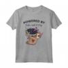 Divertente Regalo di Tè - Powered by Boba and K-Pop Korean Son - Maglietta Tè Boba Kawaii per Amanti del Tè e della Cultura Pop Coreana