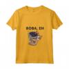 Donna Divertente design di Tè Boba, eh - Maglietta con Collo a V per Appassionati di Tè Boba e Cibo Asiatico - Design Kawaii con Bradipo