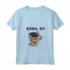 Donna Divertente design di Tè Boba, eh - Maglietta con Collo a V per Appassionati di Tè Boba e Cibo Asiatico - Design Kawaii con Bradipo