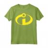 HapTiger Pixar Incredibles Yellow Logo Pocket Maglietta - Officially Licensed Apparel for Fans
