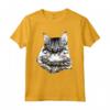 HapTiger Maglietta con Faccia di HapTiger - Regalo unico per Proprietari di HapTiger - Leggera e Taglio Classico