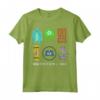 HapTiger Pixar Monsters University Pixel Squad Maglietta - Officially Licensed Apparel for Fans - 15PXMU007WB Included