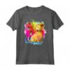 HapTiger Pixar Up Dug Watercolor Rainbow C1 Maglietta - Officially Licensed Apparel for Disney Fans - Adventure is Out There!