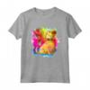 HapTiger Pixar Up Dug Watercolor Rainbow C1 Maglietta - Officially Licensed Apparel for Disney Fans - Adventure is Out There!