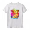 HapTiger Pixar Up Dug Watercolor Rainbow C1 Maglietta - Officially Licensed Apparel for Disney Fans - Adventure is Out There!